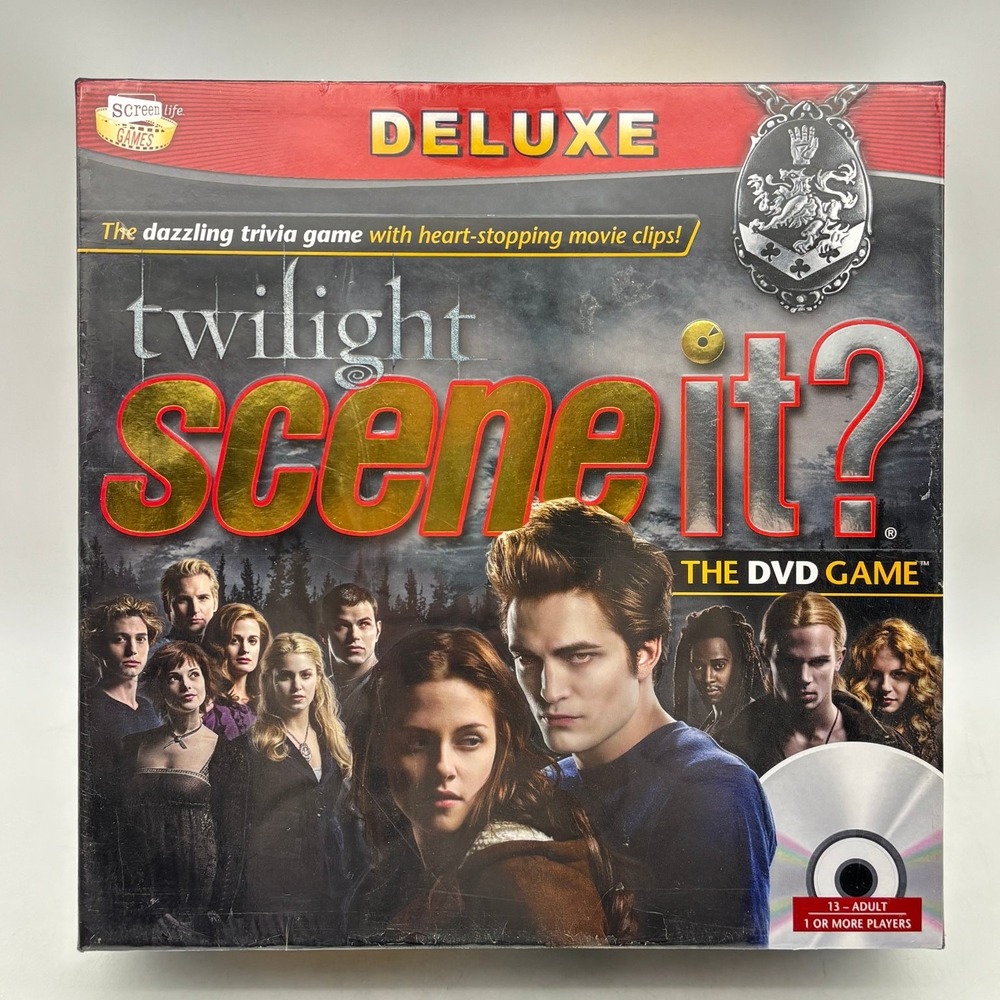 Twilight Scene It Deluxe Edition Board Game DVD Trivia 2009 Screenlife NEW